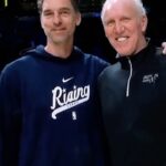 Pau Gasol Instagram - Coach @paugasol 👋🏀🙌 Listen to Pau Gasol mic’d up coaching the Rising Stars #NBAAllStar! ...and Bill Walton trying to get him to play Jaime Jaquez Jr. the whole game 😆
