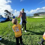 Pau Gasol Instagram - I’m so thankful to have being a part of this year @attproam! Unbelievable moments shared on and off the golf course with my partner @grilloemiliano and my caddie #KevinHanssen! #LoveGolf @pebblebeachresorts ❤️🙌🏼