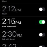 Paul Bettany Instagram - Not sure what I set this alarm for. Well... Wine and Cheese obviously, but the context is lost in time.