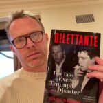 Paul Bettany Instagram - This is a pic of me with my mate’s (and writing partner’s) new book. The link to buy it is in my bio. The book is actually a very good book and I’m really unhappy about that. It’s forced me to rethink our entire writing partnership. You see, I figured his input on OUR work at about 5 to 7 1/2 % (you know running out for coffees and printing out new pages, etc). However, the book is so annoyingly well written that I’m having to rethink those numbers, and perhaps up them to 17% or maybe 20%. Long story short, please just buy it already so @mrdanabrown will leave me alone.
