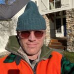 Paul Bettany Instagram - Out for a walk in Vermont & trying not to get shot.