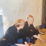 Paul Bettany Instagram - I think this might have been me and @officialdavidthewlis in rehearsals for Gangster No1thousand years ago.