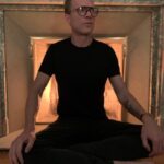Paul Bettany Instagram - Last Christmas Agnes and I played cards together in front of the fire. She insisted it was too hot to sit in front of, I insisted it wasn’t.