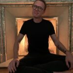 Paul Bettany Instagram - Last Christmas Agnes and I played cards together in front of the fire. She insisted it was too hot to sit in front of, I insisted it wasn’t.