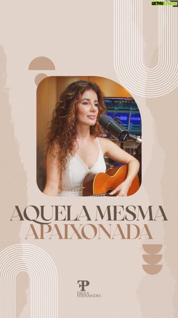 Paula Fernandes Instagram - 🎵 Aquela Mesma Apaixonada ✍🏻 Paula Fernandes e Zezé di Camargo