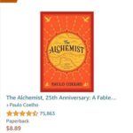 Paulo Coelho Instagram - Amazon has 12 million books. As I write, #thealchemist is among the top 30