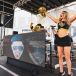 Pauly D. Instagram - GYM. TAN. BOUNCE. IOA Plaza Tailgate