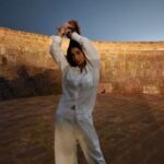 Pavitra Punia Instagram - A breeze playing with hair 🌙 a cycle of moon right on top my head. Companions @hermes @zara @mango & @cartier #pavitrapunia #pavitraapuniya #breeze #moon #soul #light Disclaimer: the above captions are a matter of copyright. Before copying or publishing in quotes kindly mention the credits.