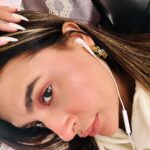 Pavitra Punia Instagram - I met Starbucks in the air ☁️ 🥛 #enroute Companions this time @fendi @hermes @cartier @bulgari @toryburch @mango K see y’all soon 💋 #pavitraapuniya #pavitraa #fashion #style #glam #ａｅｓｔｈｅｔｉｃ #aesthetic ly yours 🫠