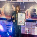 Payal Ghosh Instagram – Thank you #punecity thank you Maharashtra Ratna Gaurav awards for awarding me the the best actress award for the film @fireoflovered it means a lot 🖤🖤 #love #payalghosh 🖤🖤