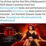 Payal Ghosh Instagram – Review of #fireoflovered 🙏🏻💓 #payalghosh 🖤🖤