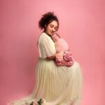 Pearle Maaney Instagram – Baby and Me …. Like a Flower …. 🌷 
.
.
Click @swararanephotography
Wearing @_susan_lawrence_ 
MUA @sajithandsujith 
Studio @pearle_productions