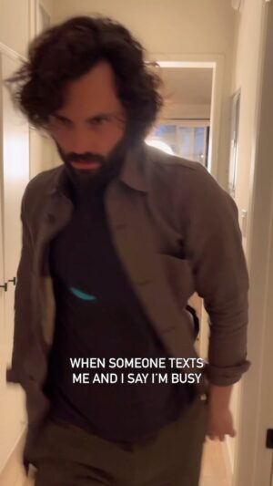 Penn Badgley Instagram - Don’t @ me