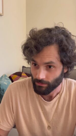 Penn Badgley Instagram - Me v Him: Special @younetflix recap ep of @podcrushed out midnight tonight • full video on YouTube / audio on ALL platforms #podcrushed #youseason4 #younetflix PART ONE #friends #joey (real ones know)