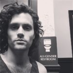 Penn Badgley Instagram - You know what, on tour, we see gender inclusive restrooms EVERYWHERE we go, and signs openly welcoming all kinds, most of all in North Carolina--where it's supposed to be the opposite, according to the declarations of politicians and "the law". It occurs to me now that despite the fear mongering and anti- laws being passed, the inevitable recognition of injustices & inequalities is bringing about a deeper, subtler, more REAL reality unfurling around us. It might be wearing an ugly mask for the time being, but our reality is progress no matter what our demagogues proclaim. It's developing, here & now, and it's actually inclusive & tolerant, regardless of the "law". It flies in the face of the law, straight up. It abides by a truer law of the spirit, this reality, more every day. At the moment, striving to see what's good in the world, I view this as genuinely better than the mere absence of prejudiced laws, because that absence still allowed prejudice to flourish comfortably. Now, in the face of hate that has always existed, people are choosing to declare their tolerance and acceptance rather than being silently complicit in an intolerant world.