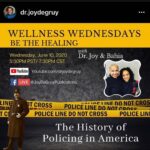 Penn Badgley Instagram - The brilliant @dr.joydegruy will have you alternating between tears & laughter; and you’ll learn. Every Wednesday! This week: “Be sure to join us tomorrow for a discussion on the history of policing in America. In order for us to heal and remedy the problem we must first understand the root cause and properly diagnose the illness. #BeTheHealing” Subscribe and share her channel! YouTube.com/DrJoyDeGruy