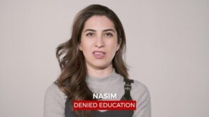 Penn Badgley Instagram - As a lot of students are heading #BackToSchool take 2 mins to learn about how the #Bahai community in #Iran is systematically barred from education because of their faith. Two days ago, the Iranian Minister for Education said that if students say they belong to an officially unrecognized religion (like the Baha'i Faith), then this can be considered propaganda and they would be banned from school #educationisnotacrime