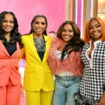 Phaedra Parks Instagram - My NYC Press run was fun & fabulous. Made sure to stop by my girl @sherrieshepherd and show her some love on the @sherrishowtv thanks for everything queen! Following up right after with @pix11news 😘 🎥 see you soon NYC! #married2med #thetraitors #2024 MUA: @makeupbylatisha Dress: @sai.sankoh Hair: @hairbyjessicaking Colorist: @beetbydrek 📸 @andrewwerner New York, New York