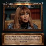 Phaedra Parks Instagram - #Thankyou for making #TheTraitorsUS the #1 unscripted show in the #us ! I love you and appreciate your support 🙏🏾🏆💪🏾 @thetraitors.us @nbc @peacock #grateful Scotland, UK