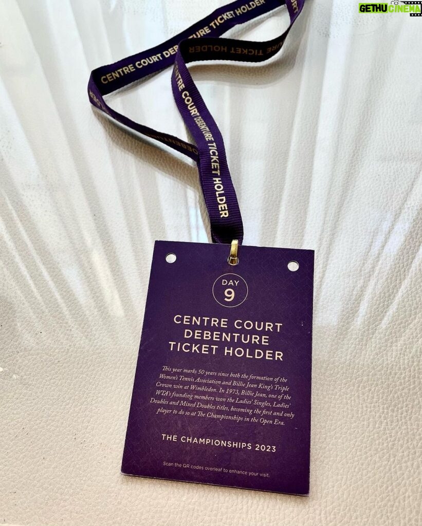 Phaedra Parks Instagram - I don’t play tennis but I’m always #winning @Wimbledonfdn #Wimbledon 🎾 You did that @onlyalessandro 💕 👗/👟: @chanelofficial Wimbledon Centre Court