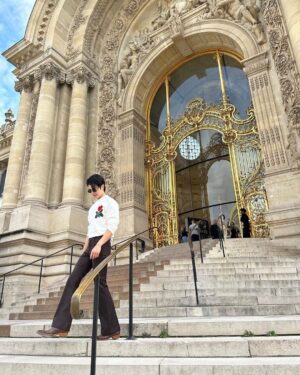 Phakphum Romsaithong Instagram - ,,, A Free Day Of This Week In Paris Be Like💋🎯 ,,,

.
.
@Dior #Dior #DiorSS24