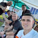 Phil Foden Instagram - Warm weather training 💪 Abu Dhabi 🇦🇪☀️ Abu Dhabi, United Arab Emirates