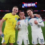 Phil Foden Instagram - Our #EURO2024 place secured 🔒 Proud of this team 🦁 Wembley Stadium