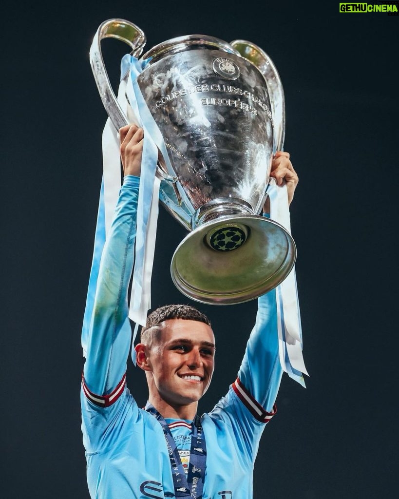 Phil Foden Instagram - Champions of Europe!!!! This club man, what a dream come true 🤩🩵🏆 Atatürk Olympic Stadium