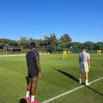 Phil Foden Instagram - Working hard ⚽️ @marcusrashford It’s all love until the season starts😎🤝