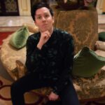 Phil Lester Instagram - Successfully camouflaging with all plants, fancy upholstery and plain white walls