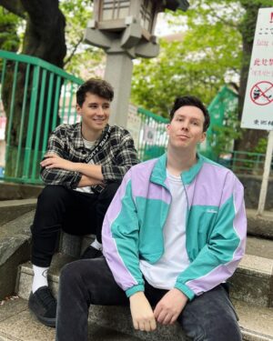 Phil Lester Instagram - Phan back in Japan!