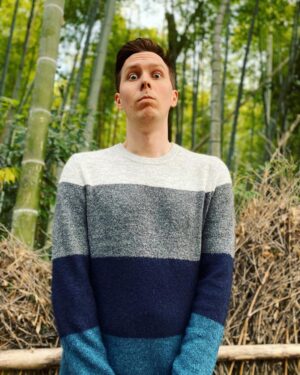Phil Lester Instagram - Trying to blend in with the bamboo 🎋