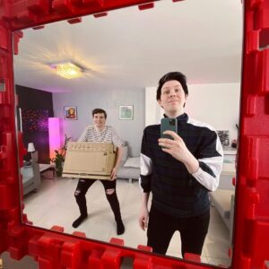 Phil Lester Instagram - Say goodbye to everything in this image (apart from Dan) because WE’RE FINALLY MOVING

(AD) Thank you to everyone who has listened to us on @stereo for the last 8 weeks!! We’re going live at 9pm tonight for a fun FINALE show and you can listen back to them any time on our profiles (link in bio)