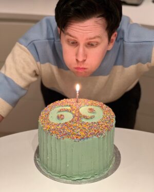 Phil Lester Instagram - Why do I keep letting Dan get my birthday cake
