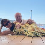 Phil McGraw Instagram - Forty seven years and counting and she can still hop up on the table! Been together since she was 19!! Happy Anniversary Robin. I love you! #anniversary #portocervo #bonifacio