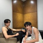 Phuwin Tangsakyuen Instagram - Black and white