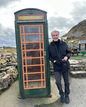 Pierce Brosnan Instagram - Happy Saint Patrick’s Day ☘️☘️to one and all. Call home and tell them you love them for it all goes by with the speed of flame. photo by @keelyshayebrosnan ❤️