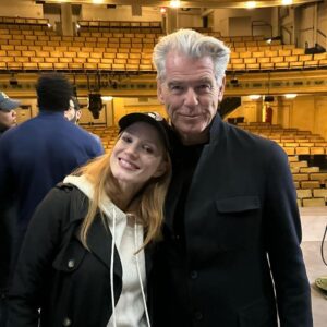 Pierce Brosnan Instagram - NYC … Jessica Chastain …A Doll’s House …Hudson Theatre. What a night! Jessica you are luminous and spellbinding as Nora in this dream of a production. Each and every cast member an inspiration adding to the alchemy of what we do as actors.  Heartfelt thanks for a breathtaking performance and night to remember! PB