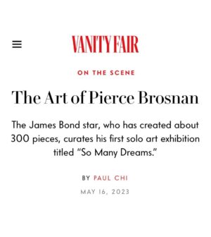Pierce Brosnan Instagram - Thank you @VanityFair