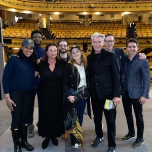 Pierce Brosnan Instagram - NYC … Jessica Chastain …A Doll’s House …Hudson Theatre. What a night! Jessica you are luminous and spellbinding as Nora in this dream of a production. Each and every cast member an inspiration adding to the alchemy of what we do as actors.  Heartfelt thanks for a breathtaking performance and night to remember! PB