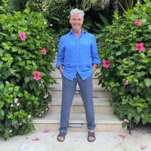 Pierce Brosnan Instagram - In your garden my love…Photo by you @keelyshayebrosnan