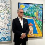 Pierce Brosnan Instagram - Thank you Art Miami for the warm welcome. It has been a joy to show my work. @OLEA.art @ArtMiami