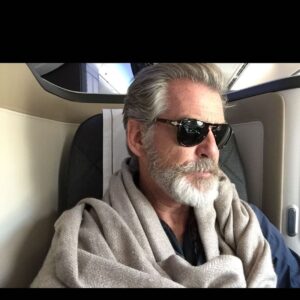 Pierce Brosnan Instagram - Traveling in time.
