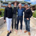 Pierce Brosnan Instagram - My love forever to you dear sons, Paris, Dylan, Sean and Christopher, thank you deeply for your love ❤️ on this Father’s Day.