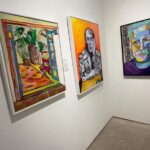 Pierce Brosnan Instagram - Proud to be exhibiting my work at #ArtMiami alongside @KaiArt 💥 You can find our art at @OLEA.art AM 409