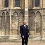 Pierce Brosnan Instagram - Final day of filming at the Bayeux Cathedral in Normandy on “The Last Rifleman” Playing Artie Crawford, 2nd Battalion Royal Ulster Rifles , retired, 92 and 3/4 years old. …six glorious weeks in Belfast in the company of great film makers. That’s Emma on the slate. Thank ye one and all Dear Belfast enjoyed every days work.