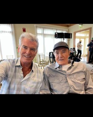 Pierce Brosnan Instagram - On the set of the movie “Fast Charlie” with the great man himself James Caan. Farewell Jimmy. We had many laughs together over those five days in New Orleans. You were an inspiration to me as young actor starting out and an even greater one as a man watching you work each day against great physical pain and discomfort. You gave of yourself to the art of acting and performance to the very end. My heart has a deep sorrow this day for your passing. I shall cherish the memory of you always. My heart felt condolences to your family. May you Rest In Peace forever in the light.
