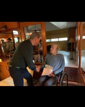 Pierce Brosnan Instagram - On the set of the movie “Fast Charlie” with the great man himself James Caan. Farewell Jimmy. We had many laughs together over those five days in New Orleans. You were an inspiration to me as young actor starting out and an even greater one as a man watching you work each day against great physical pain and discomfort. You gave of yourself to the art of acting and performance to the very end. My heart has a deep sorrow this day for your passing. I shall cherish the memory of you always. My heart felt condolences to your family. May you Rest In Peace forever in the light.