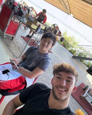 Pierre Gasly Instagram - Pre season ongoing ⏱️