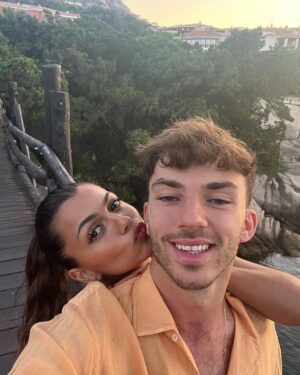 Pierre Gasly Instagram - My birthday girl! PARABENS!! Keep shining my love. Amo te ❤️ @francisca.cgomes
